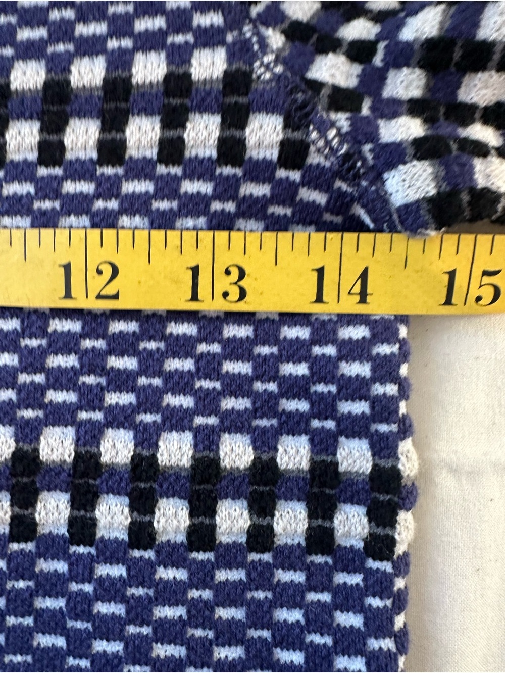 We The Free Level Up Swift Collared Long Sleeve Top in navy combo size xs - Picture 8 of 12